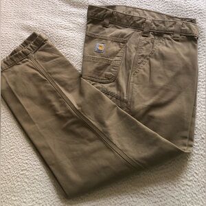 Carhartt Men’s Canvas Relaxed Fit Rugged Utility Work Pant 38Wx30L Rust Color